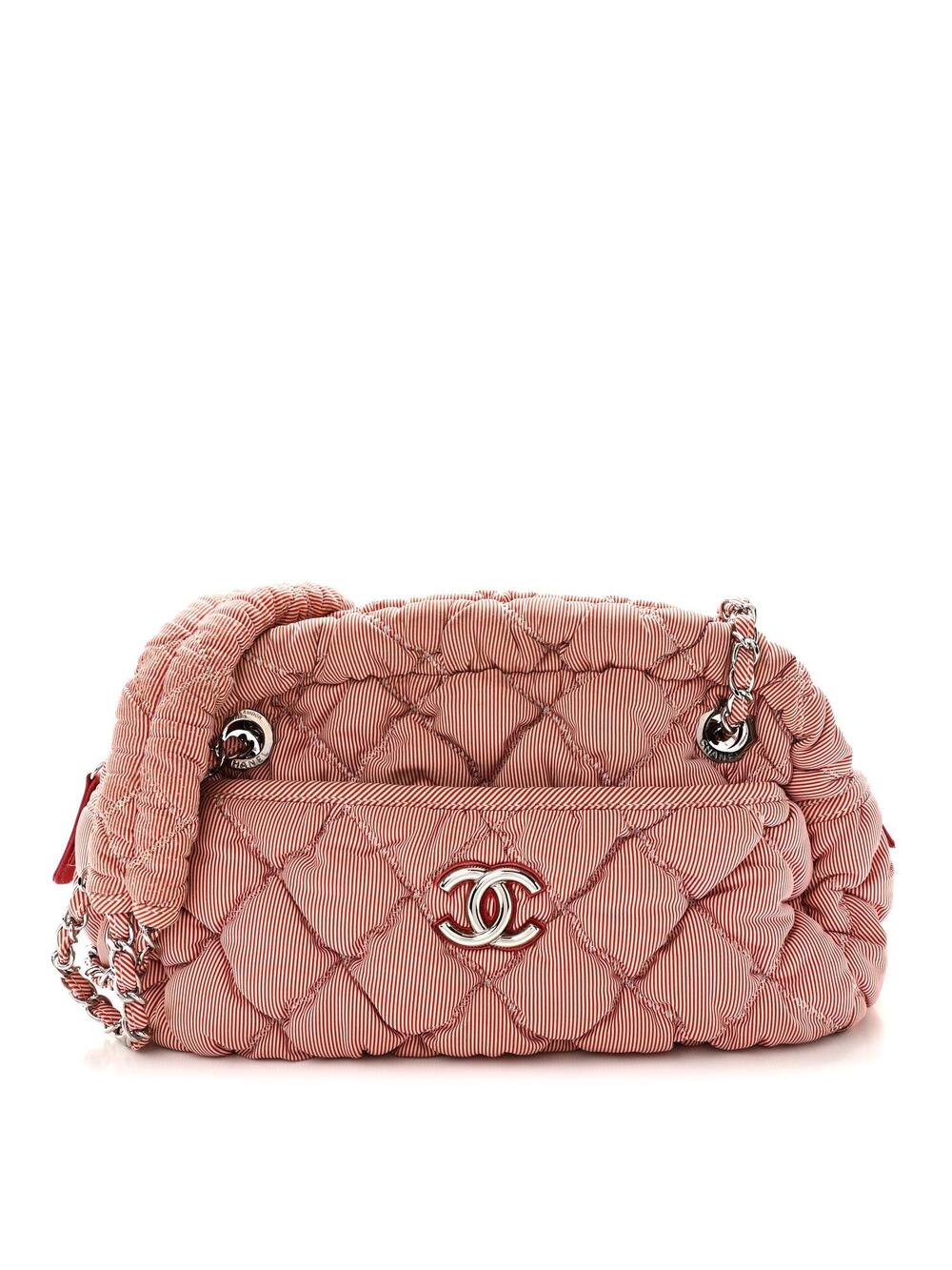 Chanel Nylon Bubble Quilt Shoulder Bag #308263C14B